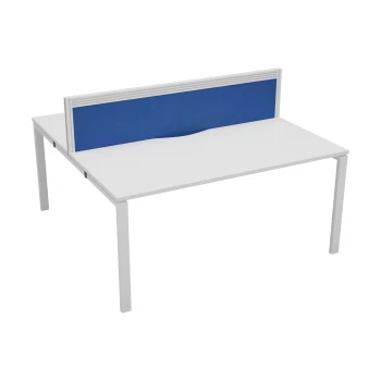 CB 2 Person Bench 1200 x 780 - Oak Top and White Legs