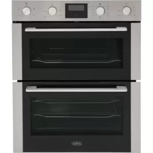 Belling ComfortCook BEL BI703MFC Built Under Electric Double Oven - Stainless Steel - A Rated