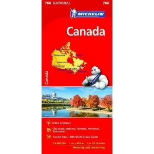 Canada - Michelin National Map 766 Map Sheet map 2017