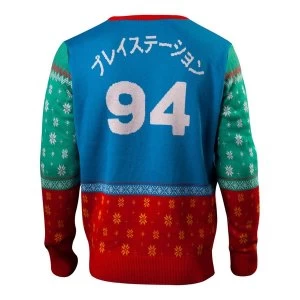 Sony - Tokio Christmas Unisex Large Sweater - Multi-Colour
