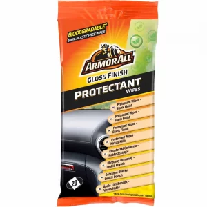 Energizer Armor All Protectant Gloss Flow Wipes
