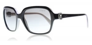 Vogue VO2994SB Sunglasses Black / Cream 235011 57mm