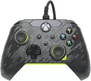 PDP Xbox Series X/S & One Wired Controller - Electric Carbon