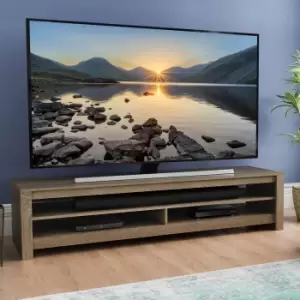 Calibre Wide TV Stand 180cm, Oak Effect Oak (Brown)
