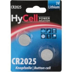 HyCell CR 2025 Button cell CR2025 Lithium 140 mAh 3 V 2 pc(s)