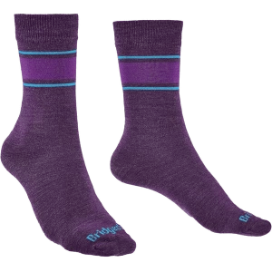 Bridgedale EVERYDAY Sock / Liner Merino Performance Womens - Medium Purple