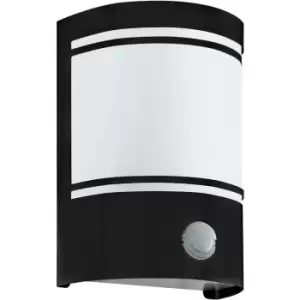 Eglo - CERNO Outdoor Wall Light with Sensor - black