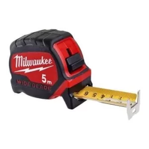 Milwaukee Hand Tools 4932471815 Premium Wide Blade Tape 5m