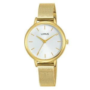 Lorus RG250NX8 Ladies Light Gold Dress Mesh Bracelet Watch