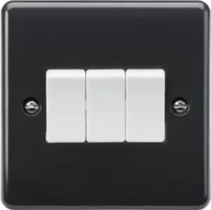 KnightsBridge 10AX 3G 2-way plate switch [Part M Compliant]
