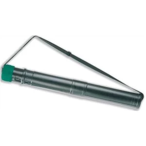 Linex 75mm Telescopic Drawing Tube with Locking Caps and Carry Strap Extends from 700mm to 1240mm