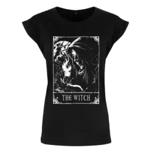 Deadly Tarot Womens/Ladies The Witch T-Shirt (M) (Black)