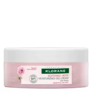 Klorane Body Peony Moisturizing Gel-Cream 200ml