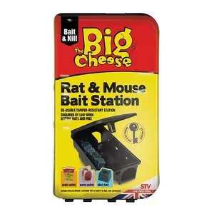 The Big Cheese Rat And Mouse Bait Station Polypropylene