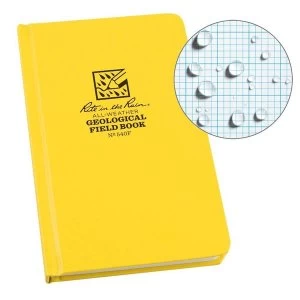 Rite in the Rain Geological Notebook Side Hard Bound Yellow 4.75 x 7.5 x .5"