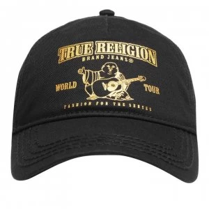 True Religion Buddha Cap - Black/Gold 1001