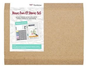 Tombow Have Fun At Home Watercoloring Set