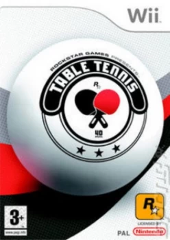 Rockstar Presents Table Tennis Nintendo Wii Game