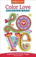 color love coloring book perfectly portable pages hearts flowers and animal