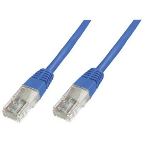 Digitus DK-1511-005/B RJ45 Network cable, patch cable CAT 5e U/UTP 0.50 m Blue DK-1511-005/B