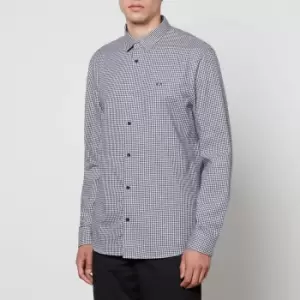 Armani Exchange Shepherd Check Cotton Shirt - XXL