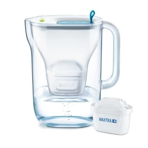 Brita Style Cool Maxtra+ Water Filter 2.4L Jug with Smart Light Indicator - Blue