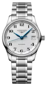 LONGINES L23574786 Master Collection Silver Barleycorn Watch