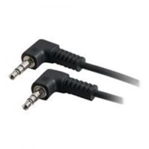 C2G 0.5m 3.5mm Right-Angled Stereo Audio Cable