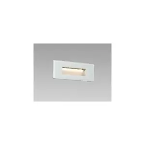 Faro Dart - Outdoor LED Recessed Wall Light White 5W 2700K IP65