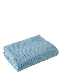 Ladybird Cellular Blanket - Pram/Moses, White