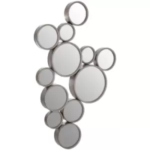 Interiors By Premier Wall Mirror Silver Finish Frame - Small