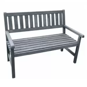 Promex Grey Johanna 2 Seater Garden Bench