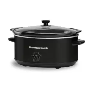 'The Family Favourite' 6.5L Black Slow Cooker