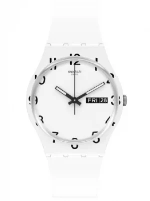 Swatch Essentials Over White Watch GW716