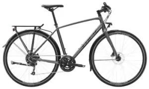 2023 Trek FX 2 Disc Equipped Hybrid Bike in Satin Lithium Grey