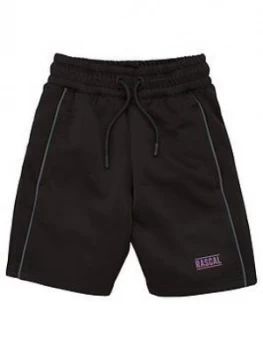 Boys, Rascal Latitude Piping Shorts - Black, Size S, 9-10 Years