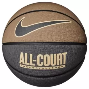 Nike Everyday All Court Basketball, Dk Driftwood/Medium Ash/Sesame/Medium Ash, Unisex, Balls & Gear, 9017-33-driftwood