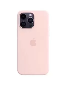 Apple iPhone 14 Pro Max Silicone Case With Magsafe - Chalk Pink