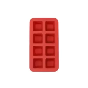 La Cafetiere Silicone Chocolate Mould with Spoons Red