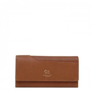 Radley Pockets Large Flap Over Matinee Purse - Light Brown