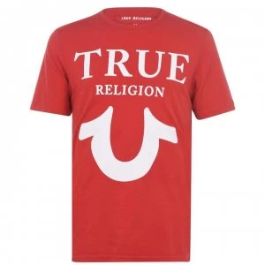 True Religion Horseshoe T Shirt - Red 1763