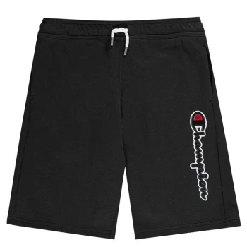 Champion Logo Shorts - Black