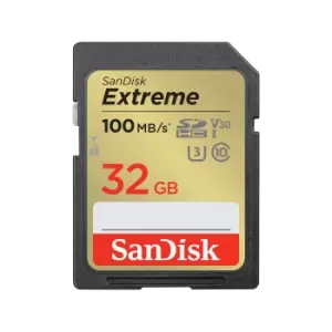 SanDisk Extreme SDHC UHS-I - 32GB - SDSDXVT-032G-GNCIN