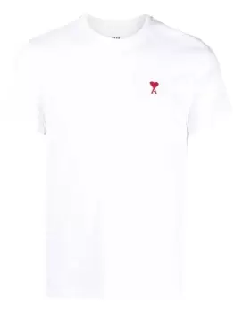 AMI PARIS Ami De Coeur Logo T-Shirt White
