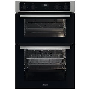 Zanussi ZKCNA4X1 Integrated Electric Double Oven