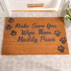 Artsy Doormats Country Home Wipe Your Paws Extra Large Doormat