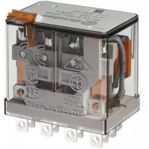 Finder 56.34.9.012.0040 Plug-in relay 12 V DC 12 A 4 change-overs