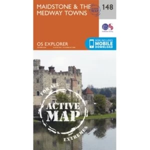 Maidstone and the Medway Towns by Ordnance Survey (Sheet map, folded, 2015)