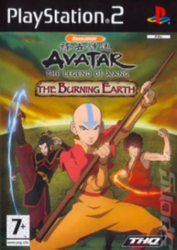 Avatar The Legend of Aang The Burning Earth PS2 Game