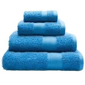 Catherine Lansfield Essentials Cotton Bath Sheet - Cobalt Blue